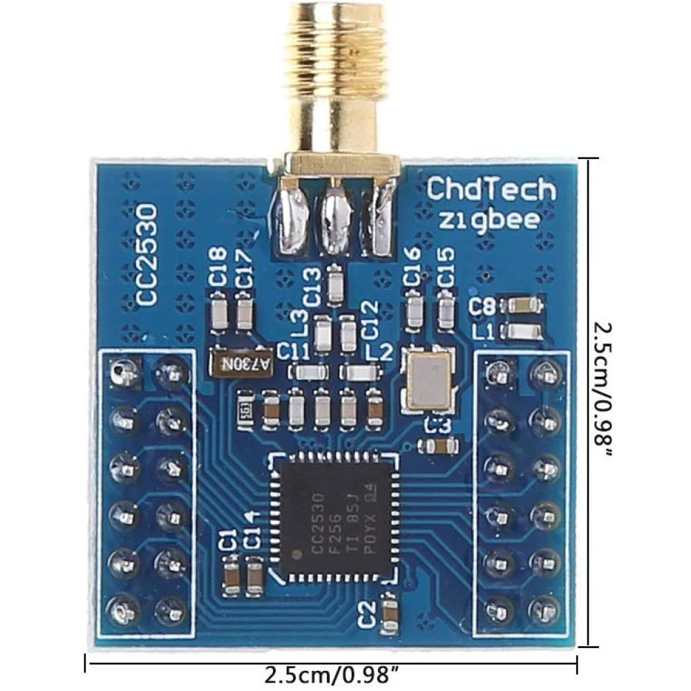 CC2530 Zigbee izstrādes plate viedajai mājai un automatizācijai
