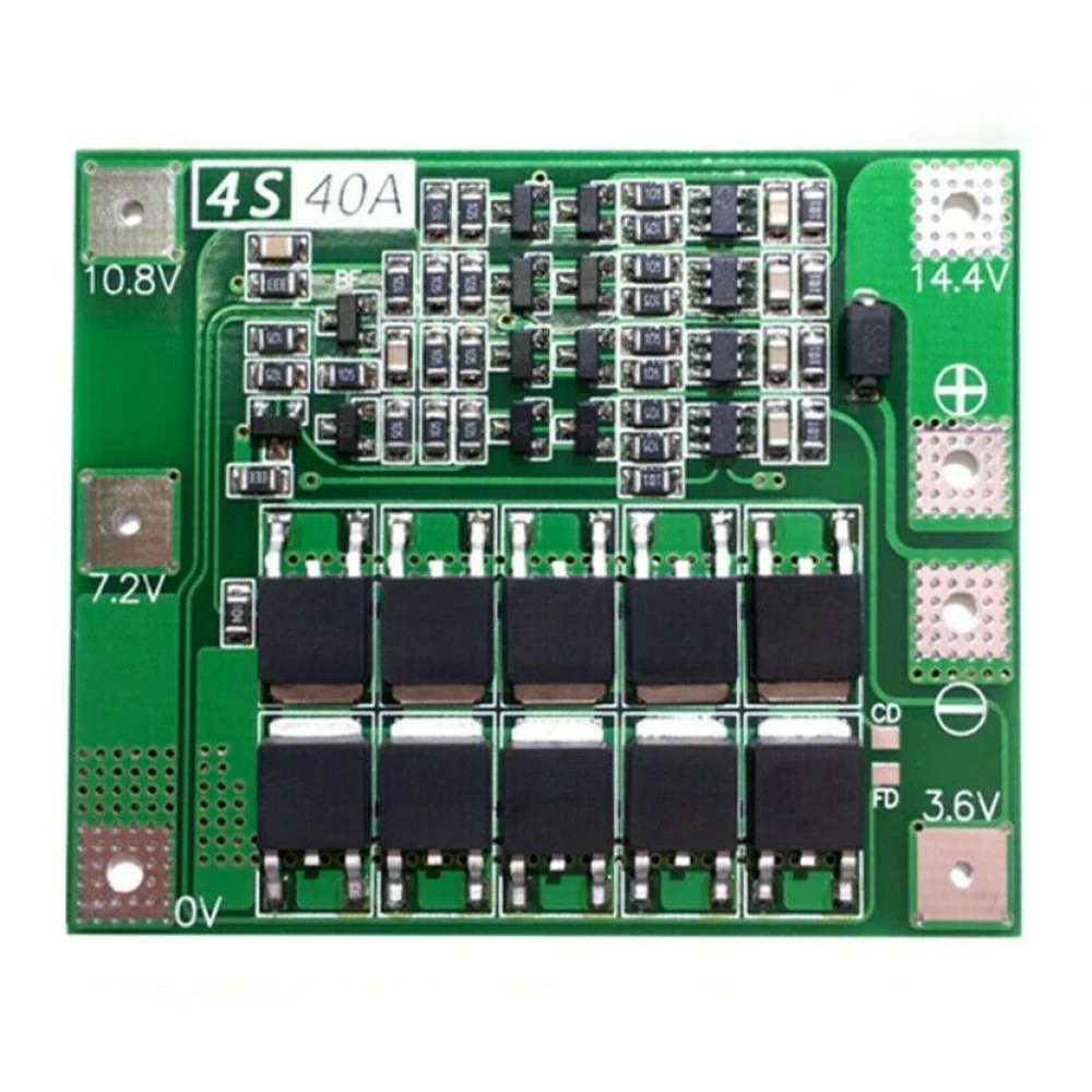 PCB 4S 40A aizsardzības plate litija akumulatoram