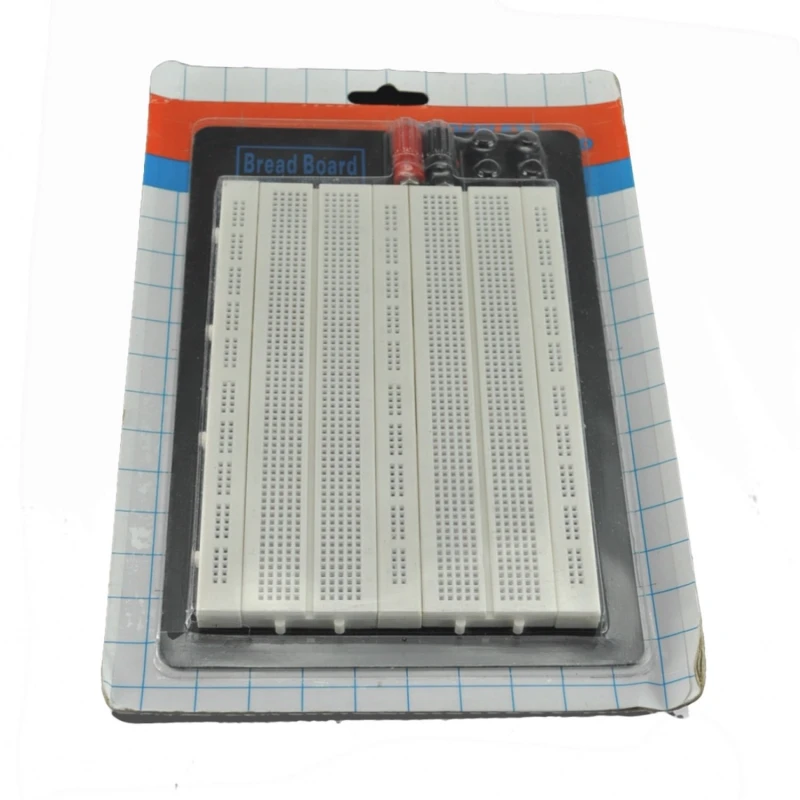 Prototipa plate 1660 punkti 21.5cm x 13cm ar metāla pamatni un strāvas pieslēgumu