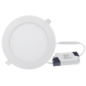 Apaļais LED panelis 24W auksti balts SuperSlim 6000K