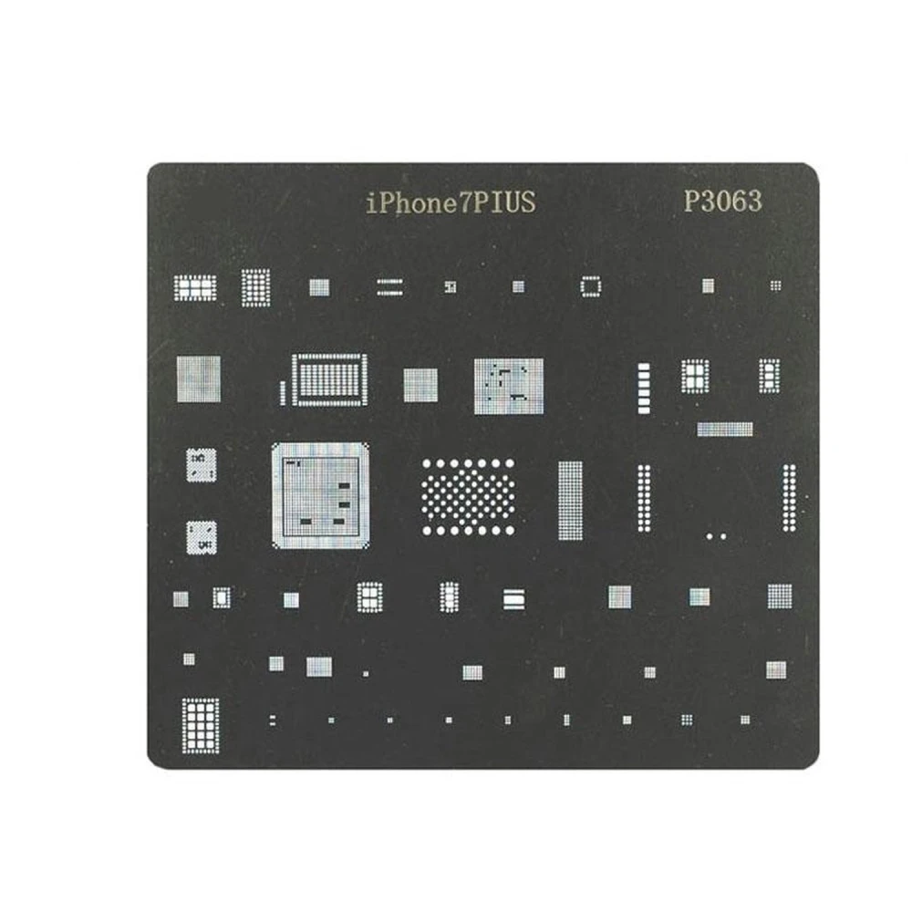 IC stencil plate iPhone 7plus - BGA repair and soldering template