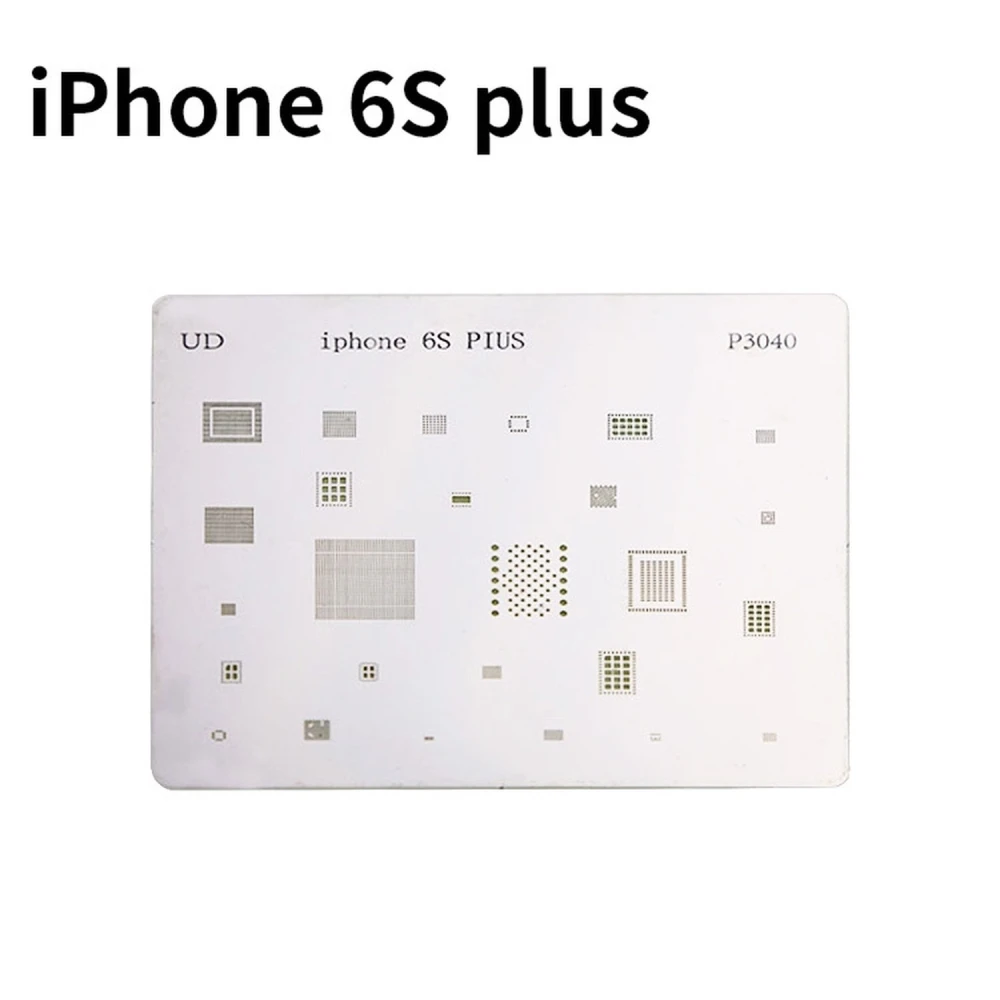 iPhone 6s Plus stencil plate for reballing and professional repair