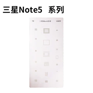Mlink Samsung Note 5 stencil plate IC reballingam ar profesionālu precizitāti