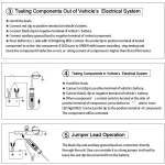 DY18 auto ķēžu testeris 12V un 24V elektriskai diagnostikai