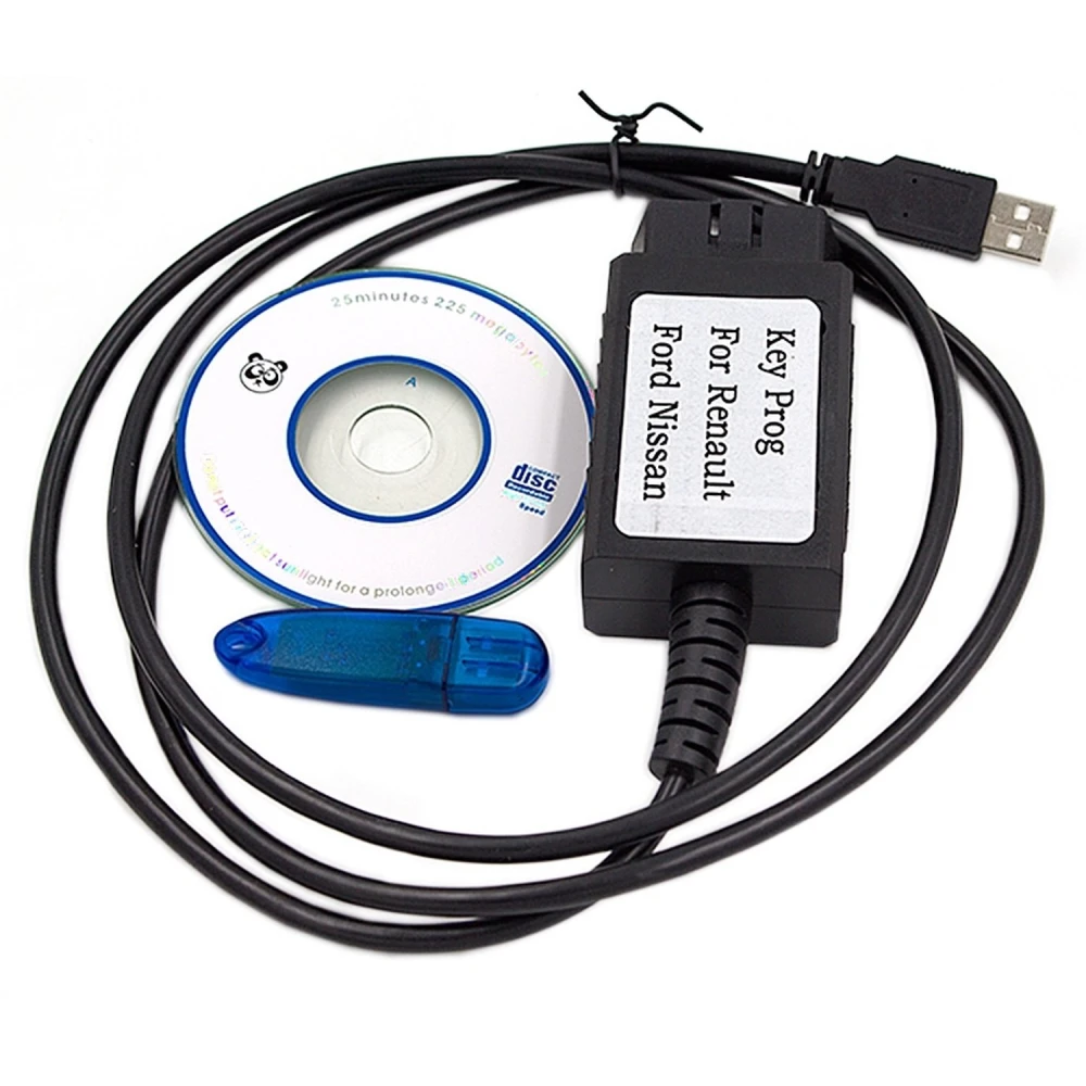 Atslēgu programmētājs Renault Nissan Ford Key Prog 4-in-1 ar dongli
