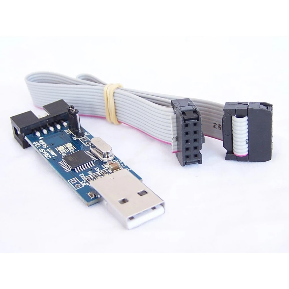 USBASP 2.0 programmētājs AVR Atmel, savietojams un efektīvs