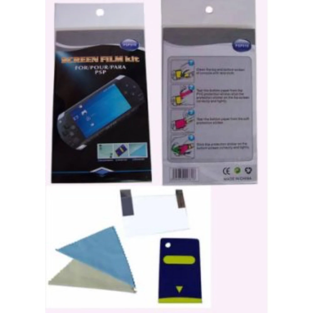 PSP ekrāna aizsargs saderīgs ar PSP2000 Slim, PSP 3000 un PSP E1004 Street