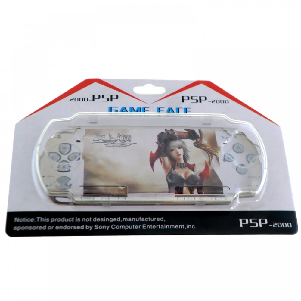 PSP 2000 Slim priekšējais aizsargs portatīvajai konsolei