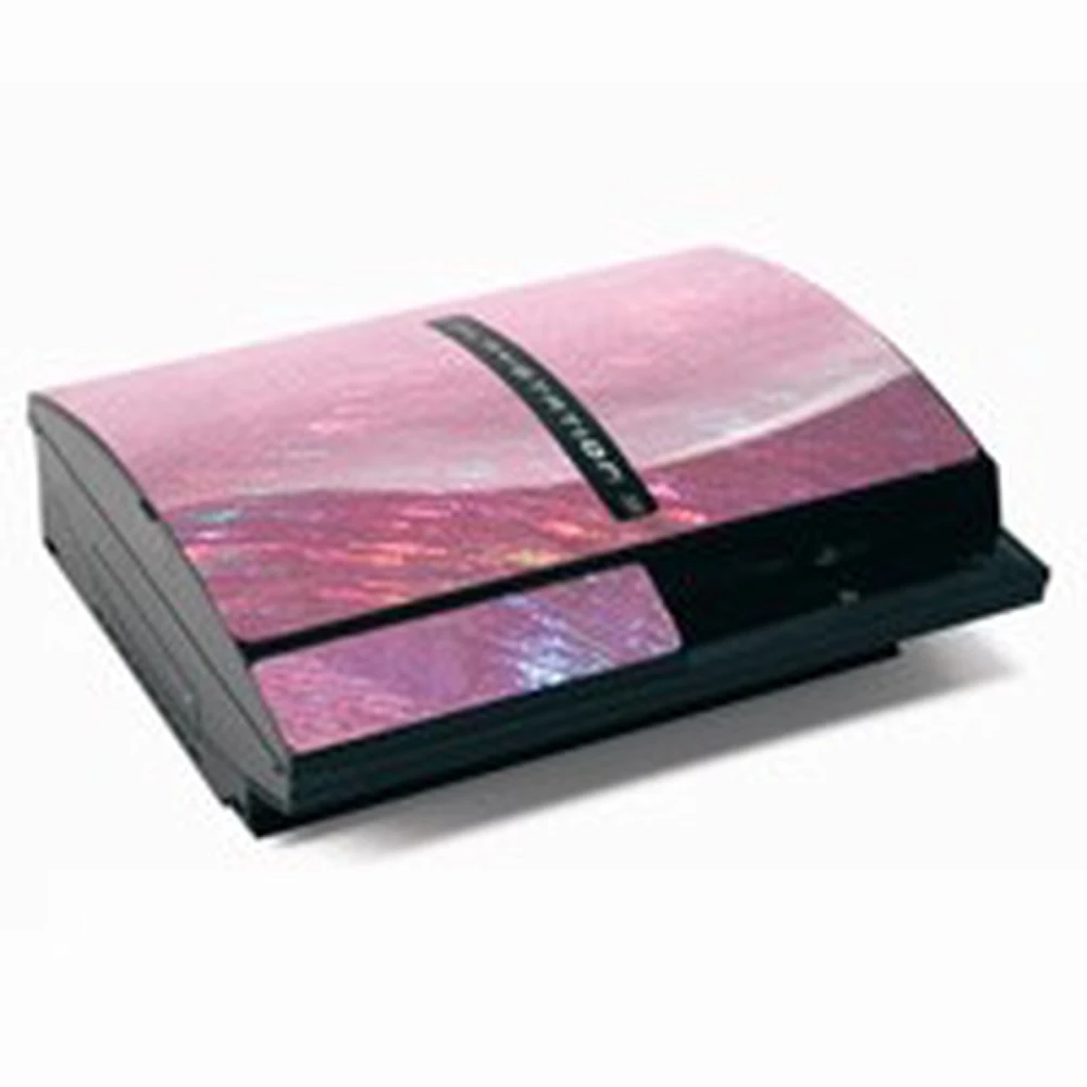 PS3 rozā aizsargplēve Laser Pink
