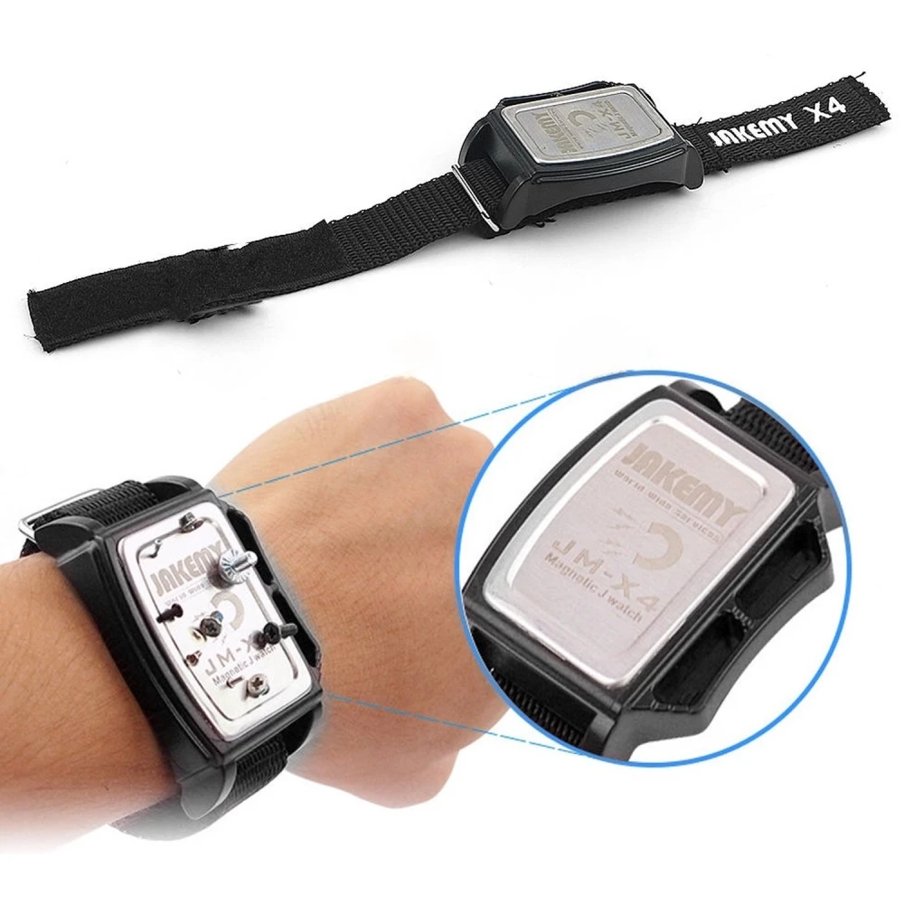 Magnētiskā skrūvju aproce JM-X4 tehniķiem un elektronikas remontam