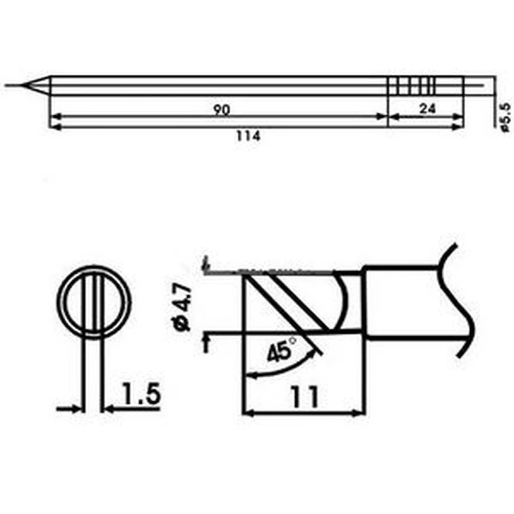 Aoyue LF-K lodāmura uzgalis ar iebūvētu rezistoru