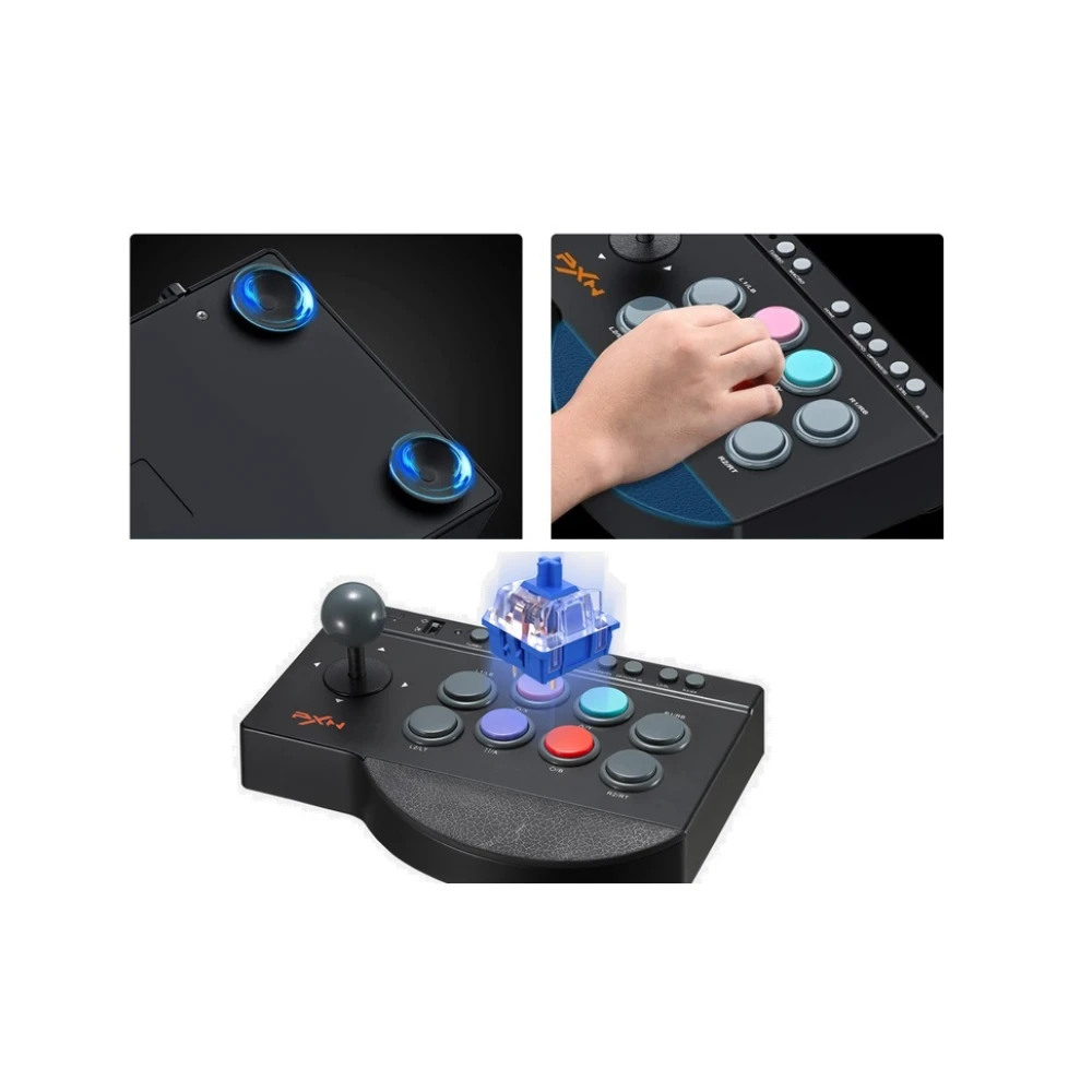 PXN 0082 arcade stick PS3 – daudzplatformu arcade joystick