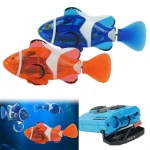 RC Mini Clown Fish: elektriska klaunzivs ar infrasarkano tālvadību