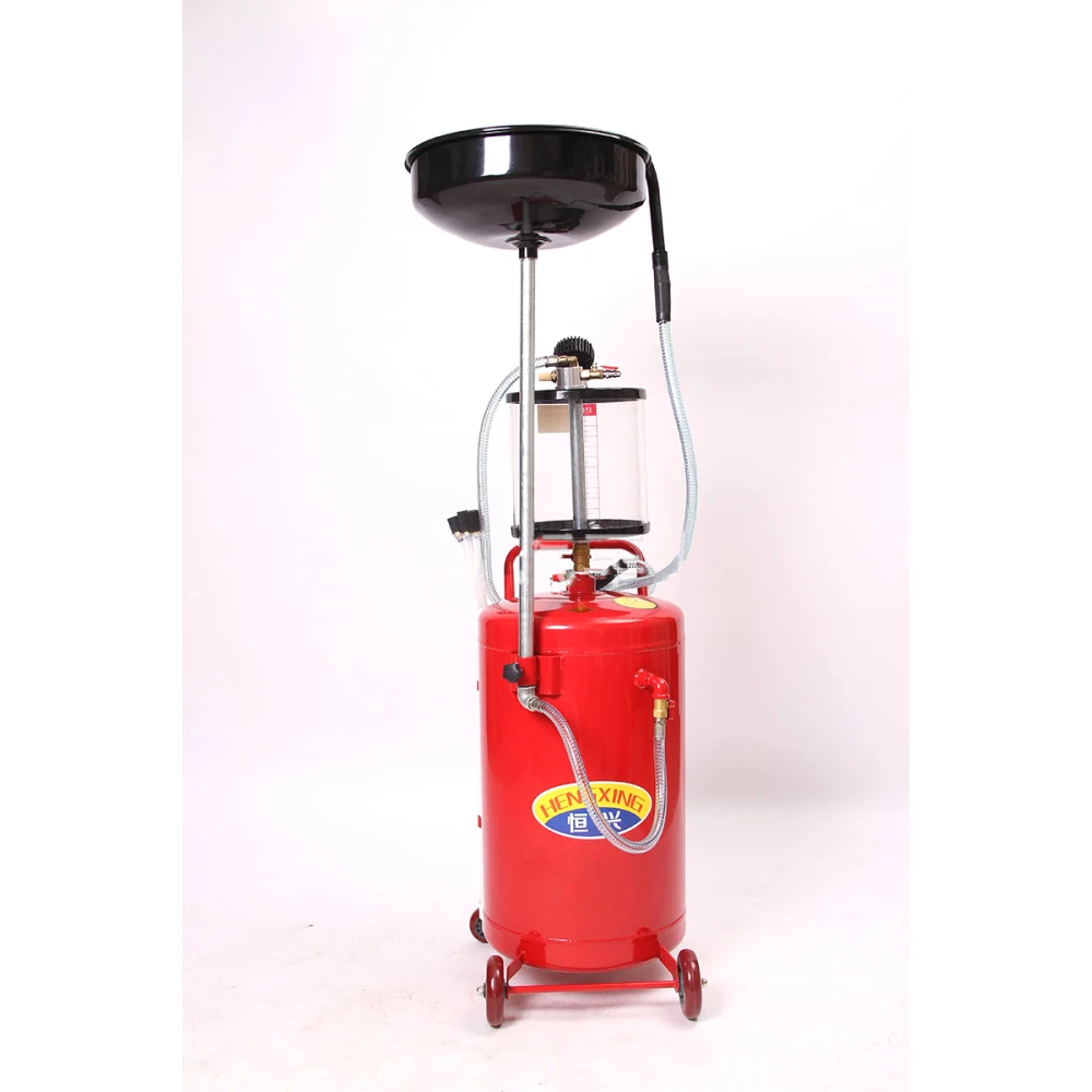 80 litru multifunkcionāls eļļas nosūcējs ar paplāti