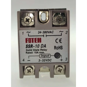 Fotek SSR-10 10A cietvielu relejs efektīvai elektriskai vadībai