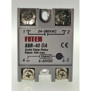 Fotek SSR-40 40A cietvielu relejs precīzai slodžu vadībai
