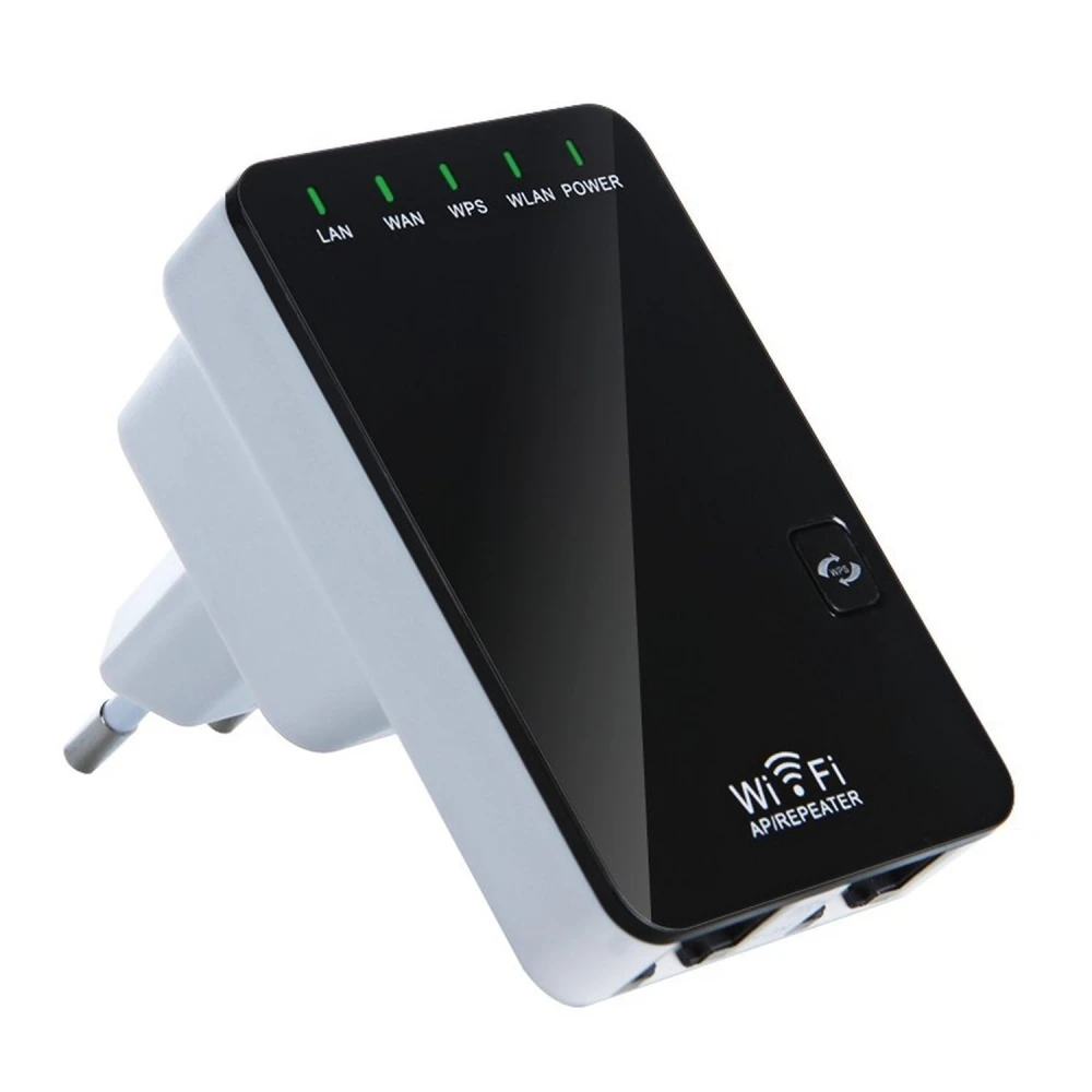 WiFi atkārtotājs 300 Mbps ar 2 RJ45 portiem - paplašinātājs un piekļuves punkts