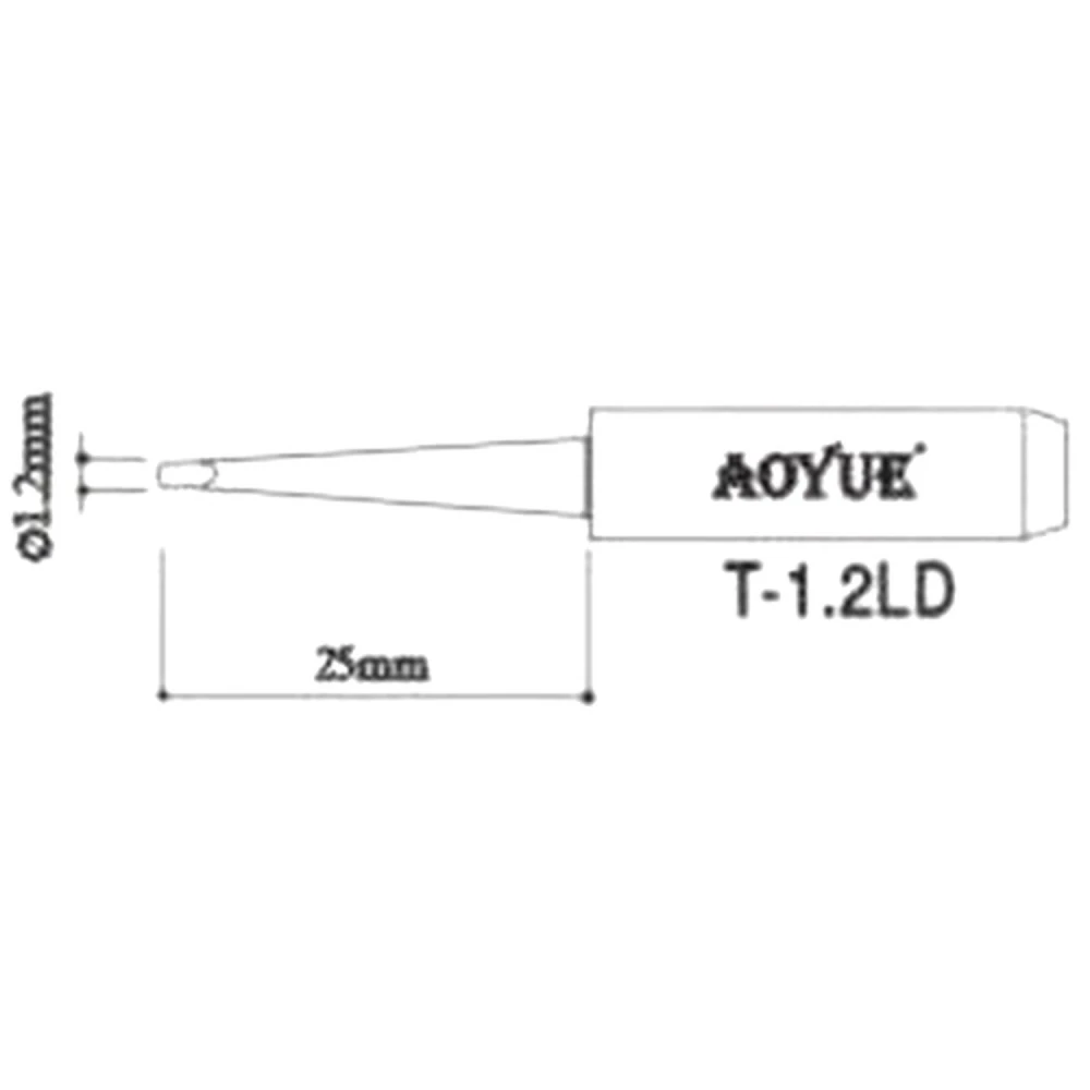 Aoyue T1,2LD lodāmura uzgalis lodēšanas stacijai
