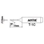Aoyue T1C lodāmura uzgalis lodēšanas stacijām