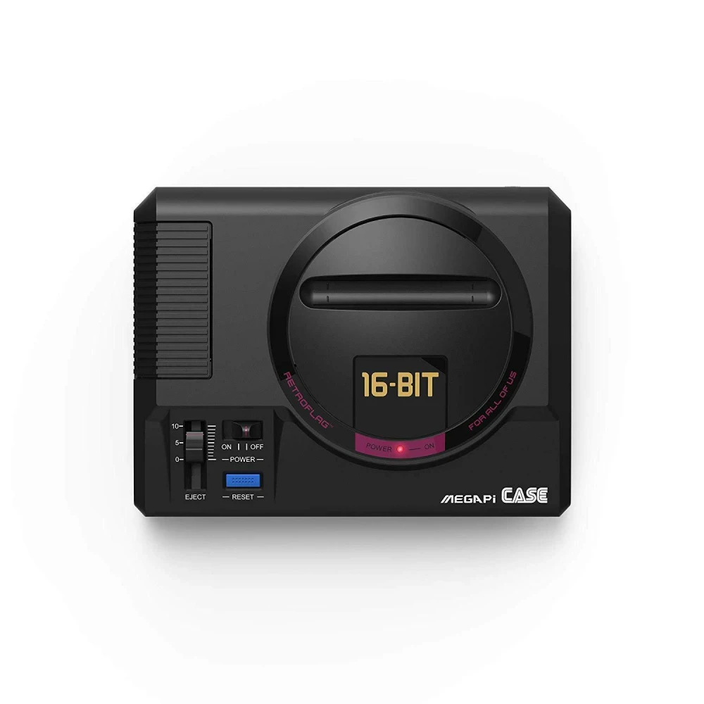 Retroflag MegaPi Raspberry Pi 2/3/B+ korpuss Mega Drive stilā