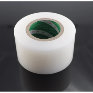 Ekrānu tīrīšanas lentes rullis 8cm x 150m caurspīdīgs PE satkit