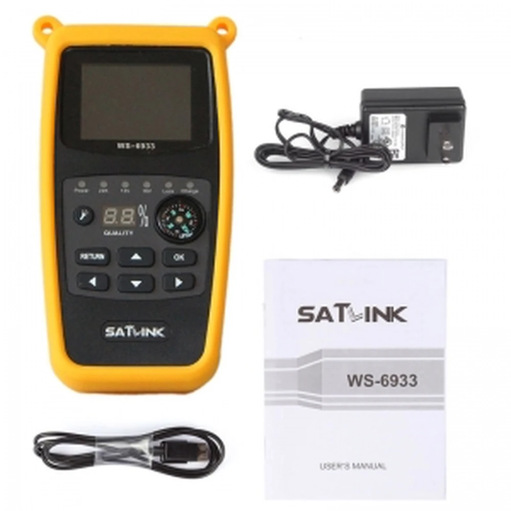 Satlink WS-6933 satelīta signāla meklētājs Ultra-Fast HD DVB-S + DVB-S2