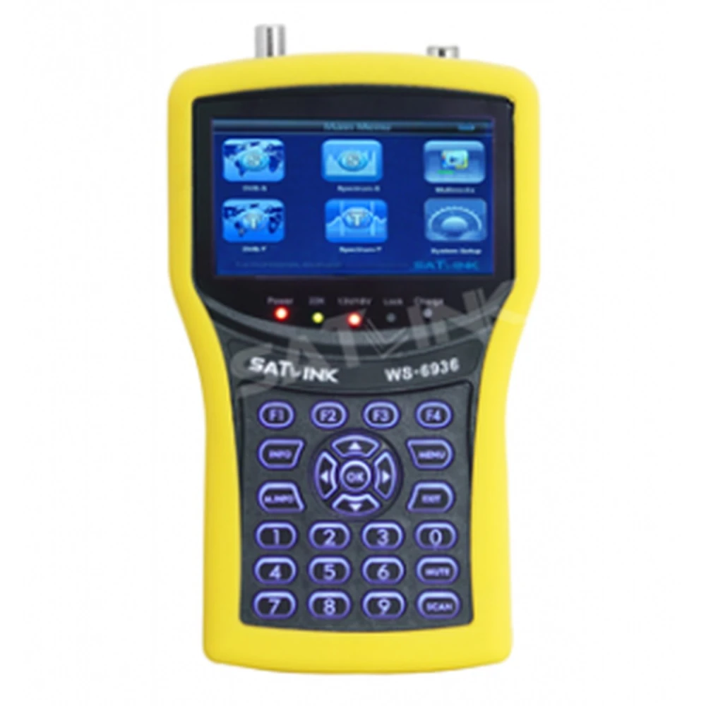 Satlink WS-6936 satelīta un TDT mērītājs 4,5 ar spektra analizatoru