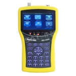 Vista lateral del Satlink WS-6936 medidor digital para satélite y TDT