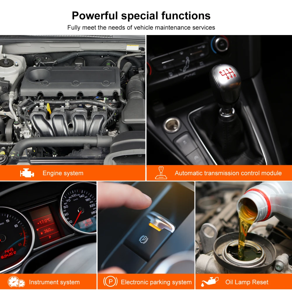 BMW diagnostikas skeneris Konnwei KW480 - OBD2 rīks BMW
