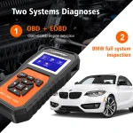 BMW diagnostikas skeneris Konnwei KW480 - OBD2 rīks BMW