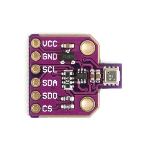BME680 sensors Arduino temperatūrai, mitrumam, spiedienam un gāzei ar I2C