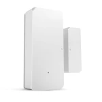 Detalle del sensor inalámbrico SONOFF DW2 RF para seguridad en puertas y ventanas