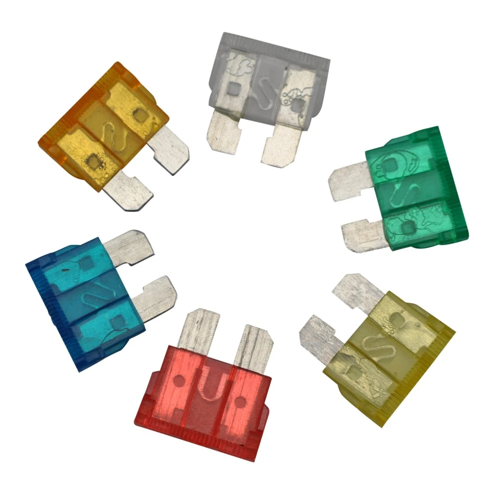 Auto un moto drošinātāju komplekts 120 gab. 5A 10A 15A 20A 25A 30A TSX TOOL