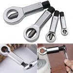 4 gab. manuāls metāla uzgriežņu noņēmēju komplekts TSX TOOL