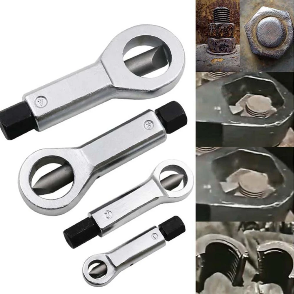 4 gab. manuāls metāla uzgriežņu noņēmēju komplekts TSX TOOL