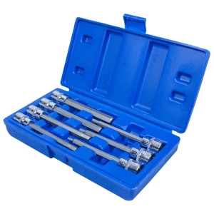 7 gab. garo sešstūra atslēgu komplekts 3/8 TSX TOOL