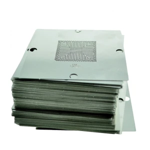 9 universālo stencilu komplekts 90mmx90mm Mk-15/Ht90 ar 380 stencils Mlink