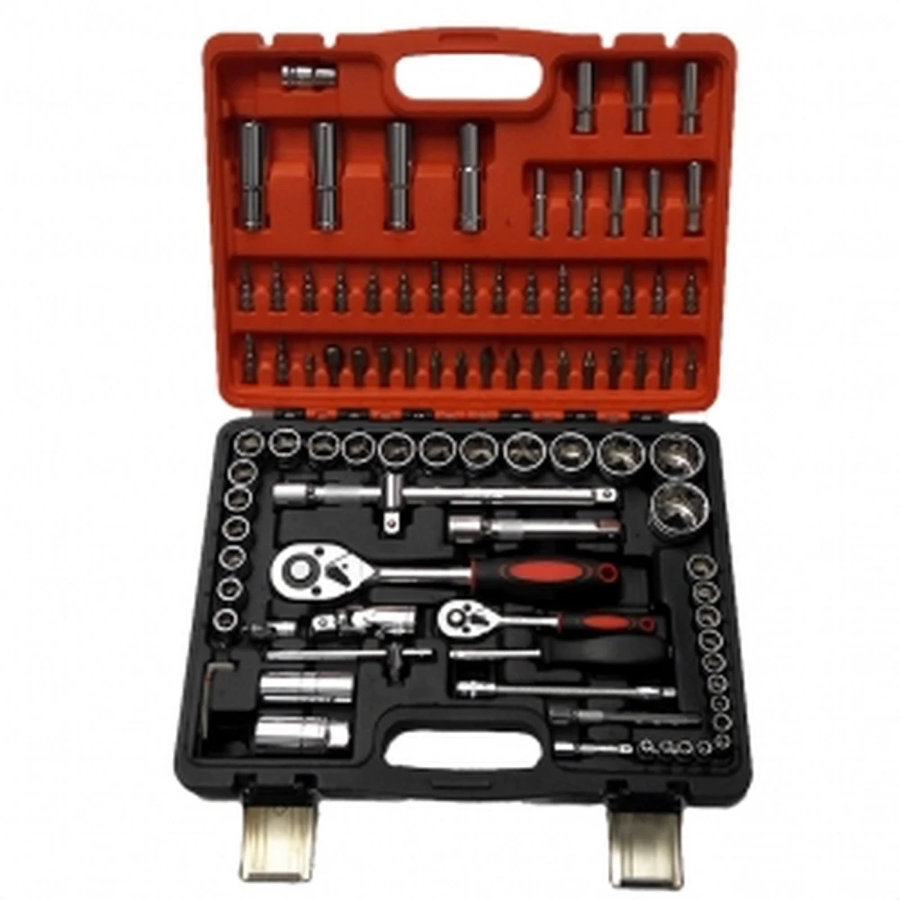 94 gab. sprūdrats instrumentu komplekts ar Torx atslēgām un koferi TSX TOOL