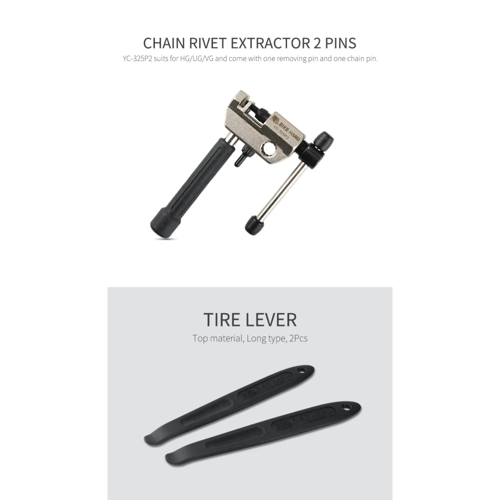 Bikehand 18-in-1 velosipēda instrumentu komplekts