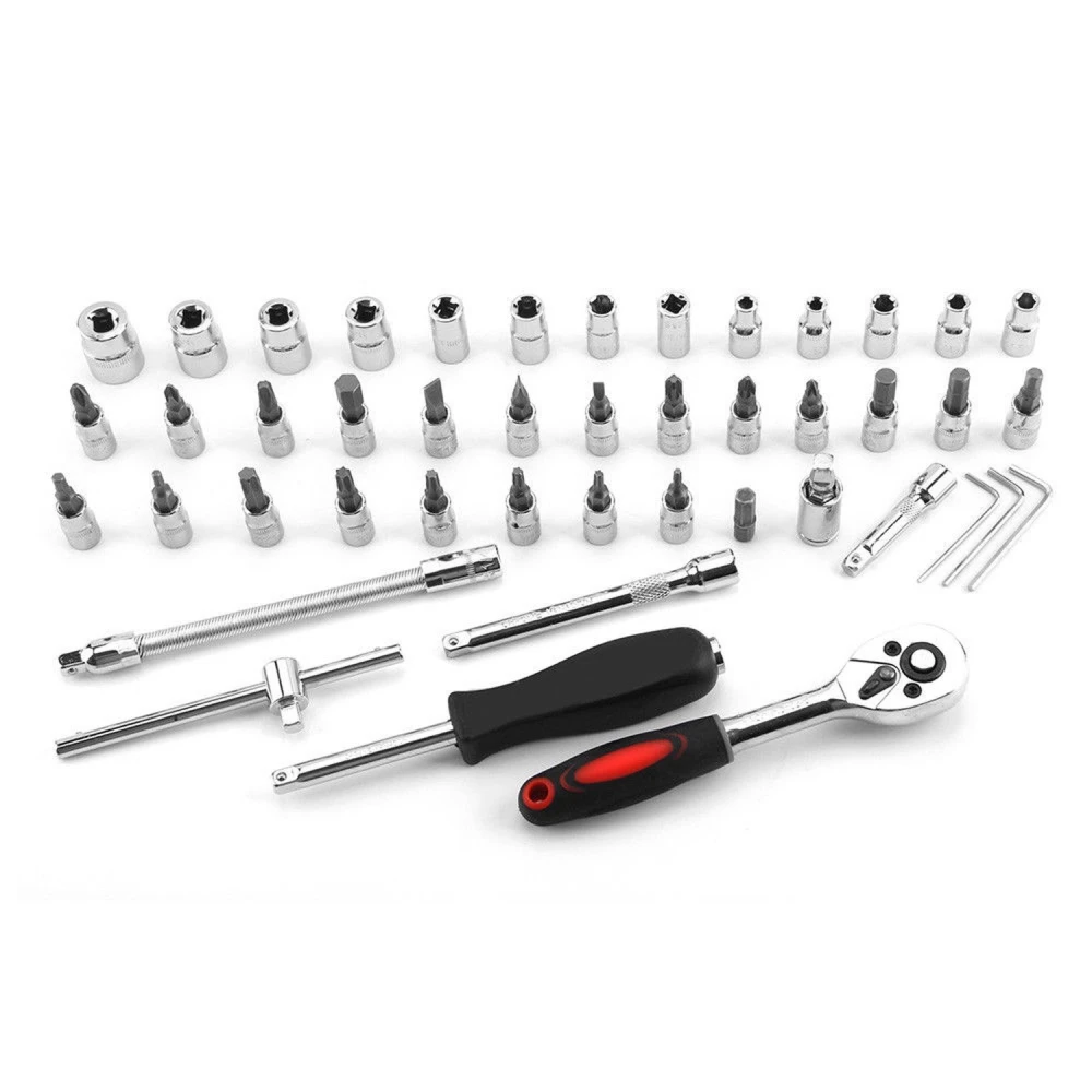 1/4 sešstūra uzgaļu komplekts 46 gab. TSX TOOL auto un DIY