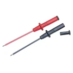 Sonda de prueba TP4168 con carcasa PVC y punta acero inoxidable para cables banana 4mm