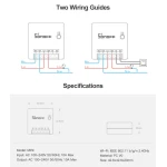 Sonoff Mini Wifi Smart Switch en uso para automatización del hogar