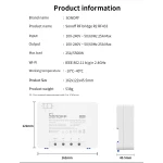 SONOFF Pow R3 - viedais WiFi slēdzis ar jaudas monitoringu