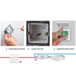 Sonoff Pulsador Interruptor 433Mhz Control Remoto Inalámbrico RF detalle del transmisor