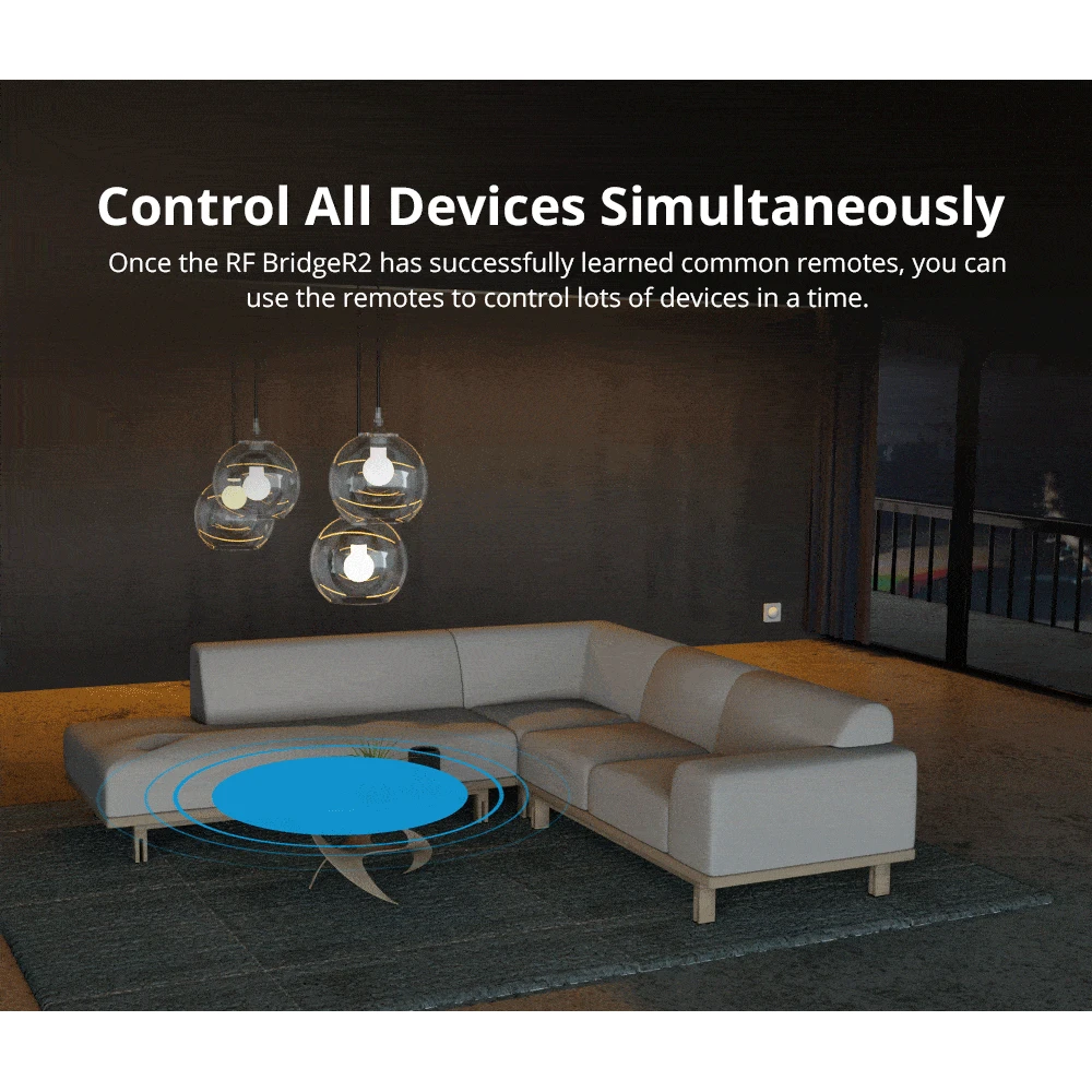 Sonoff RF Bridge R2 433MHz WiFi - RF un WiFi tilts