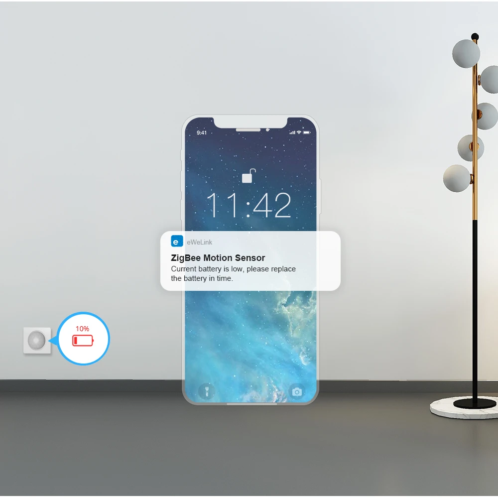 SONOFF SNZB-03 ZigBee kustības sensors