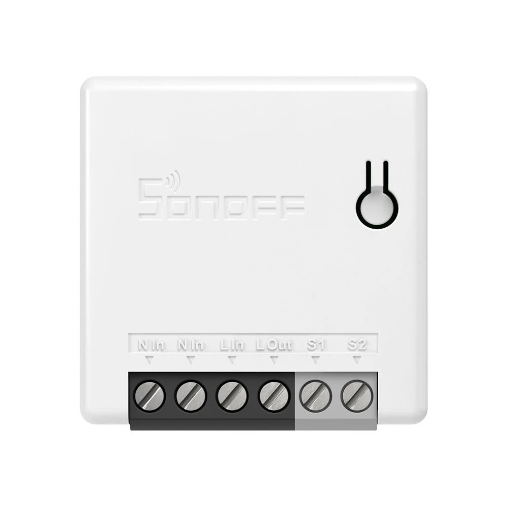 SONOFF ZBMINI ZigBee viedais mini slēdzis 2 virzienu apgaismojumam