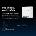 SONOFF ZBMINI ZigBee viedais mini slēdzis 2 virzienu apgaismojumam