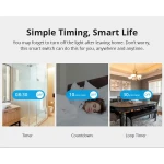 SONOFF ZBMINI ZigBee viedais mini slēdzis 2 virzienu apgaismojumam