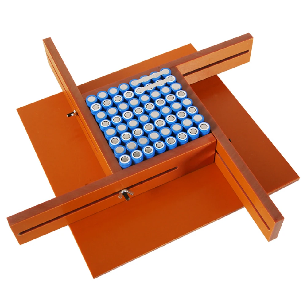 Regulējams 18650 turētājs 6x16 bateriju pakām